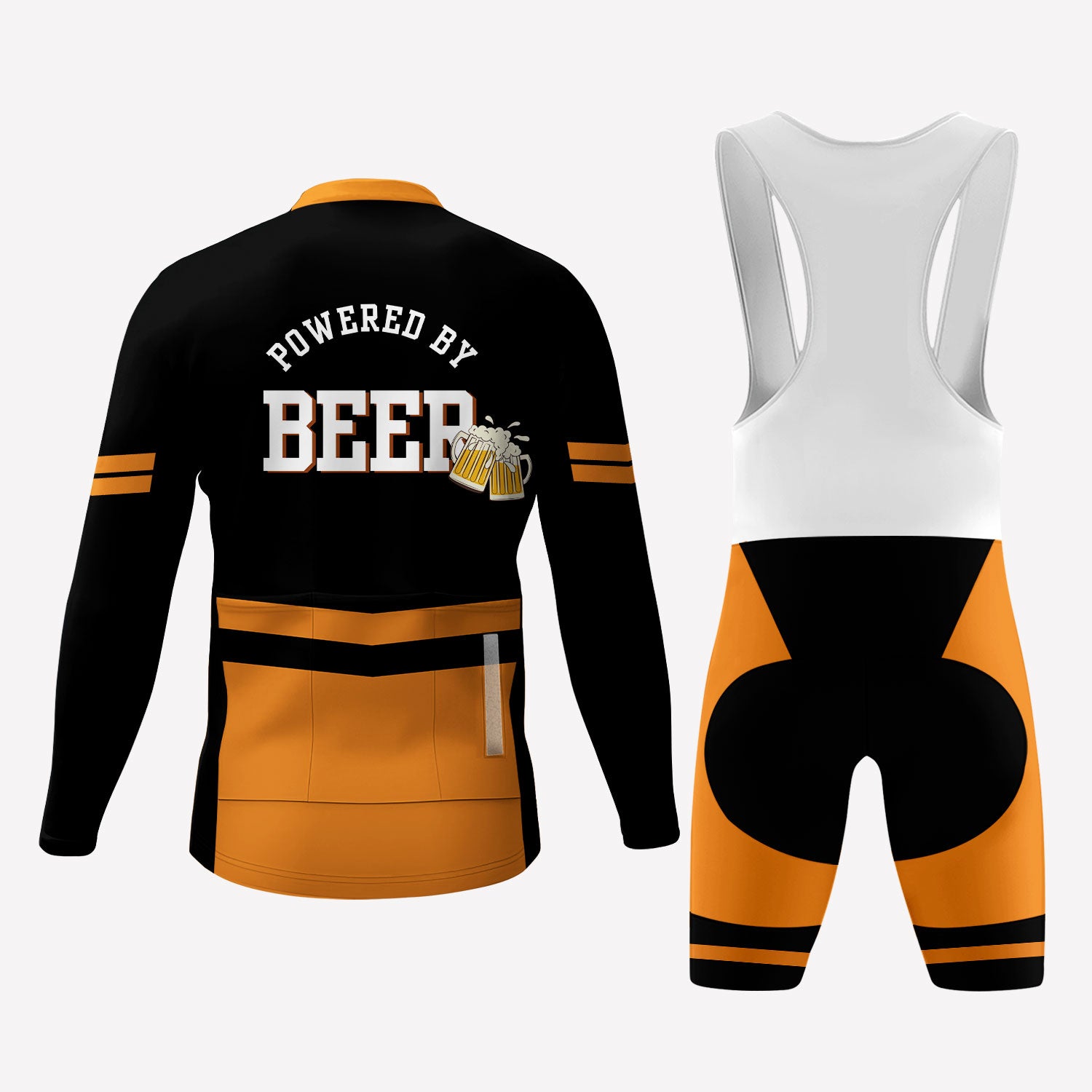 Men's Powered By Beer Cycling Kit