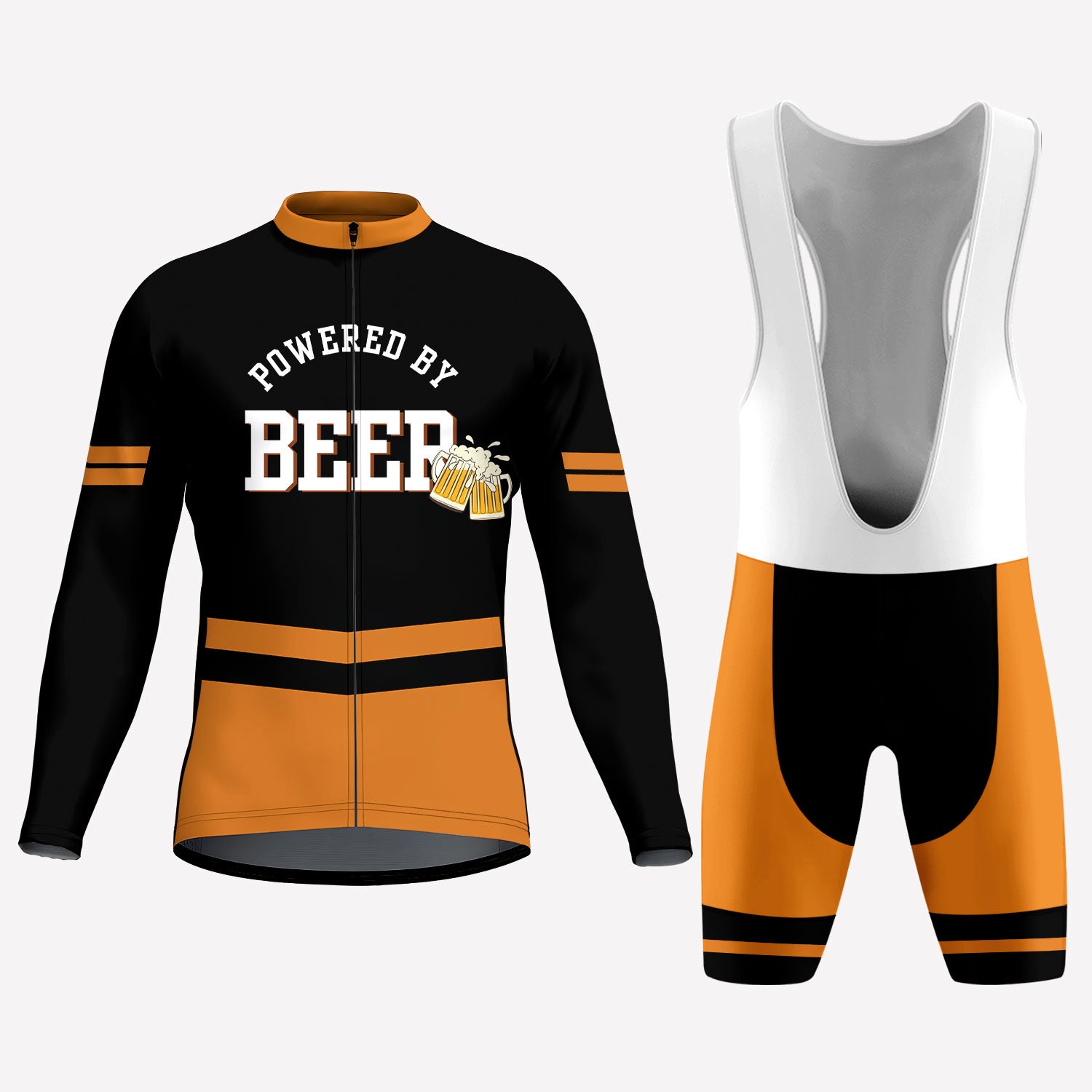 Men's Powered By Beer Cycling Kit