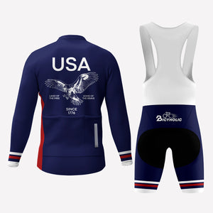 Men's Land of the Free USA Cycling Kit