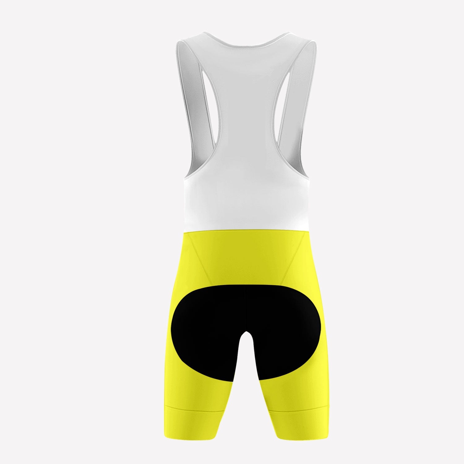Men's Yellow Sigma Racing Style Custom Cycling Bib