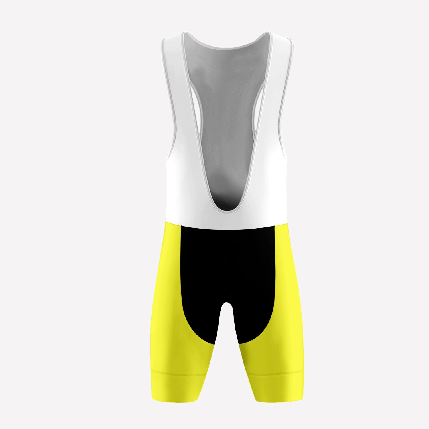 Men's Yellow Sigma Racing Style Custom Cycling Bib