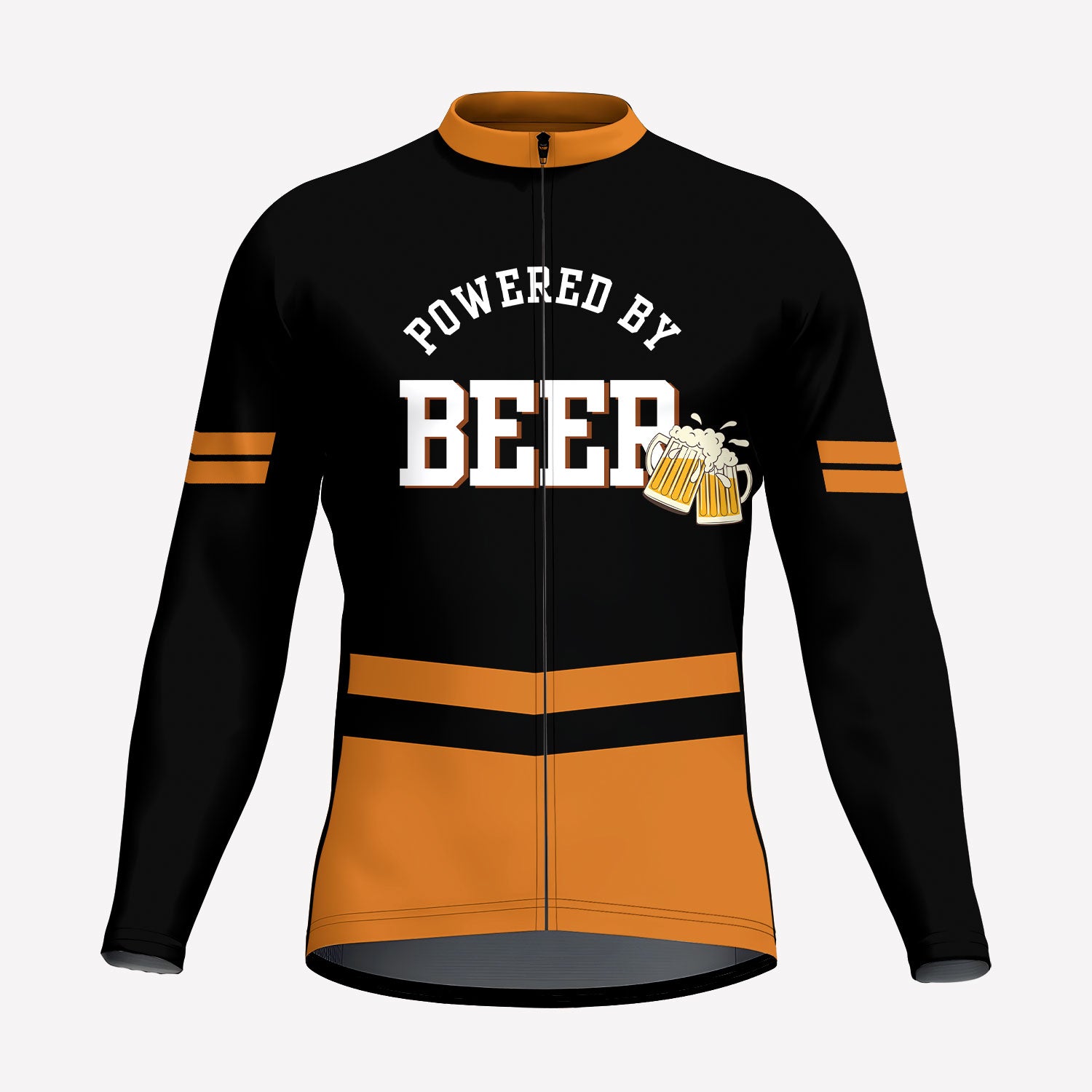 Men's Powered By Beer Cycling Jersey