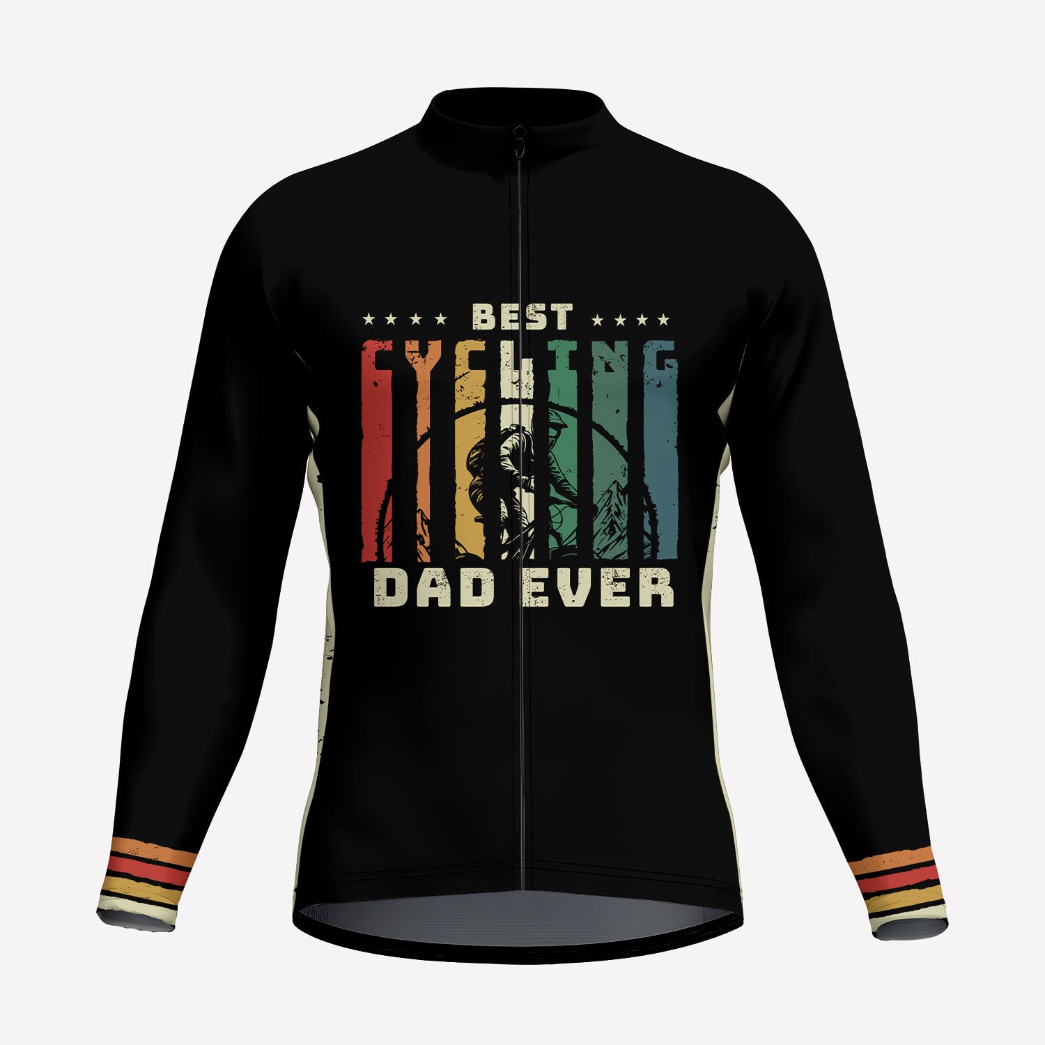 Men's Best Cycling Dad Ever Cycling Jersey