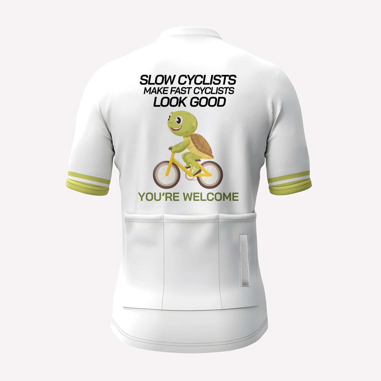 Men's Slow Cyclists Make Fast Cyclists Look Cycling Jersey