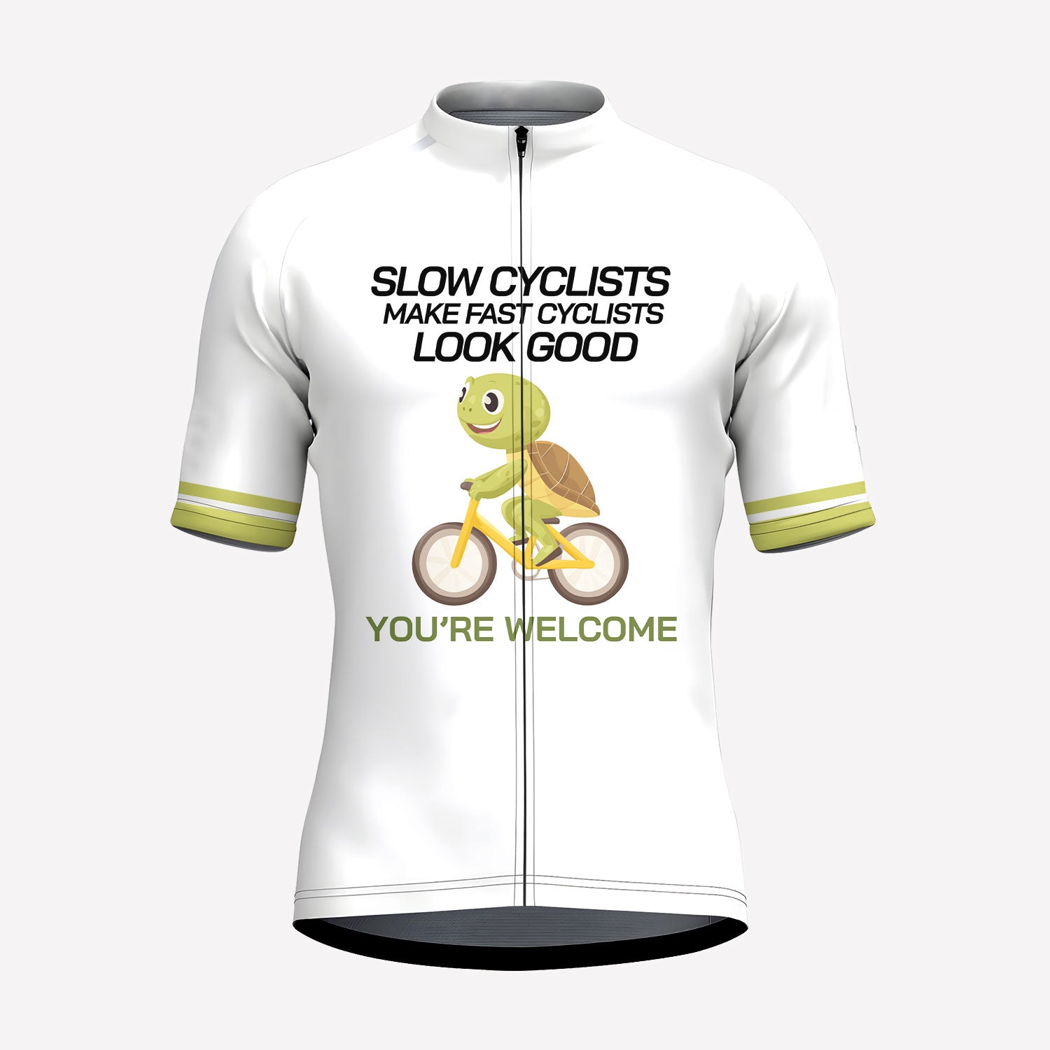Men's Slow Cyclists Make Fast Cyclists Look Cycling Jersey