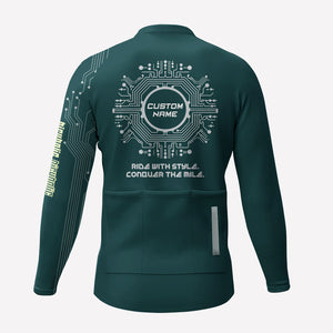 Men's Green You Win Custom Cycling Jersey