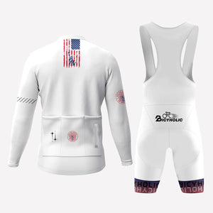 Men's Futuristic Bicyholic Style Custom Cycling Kit V3