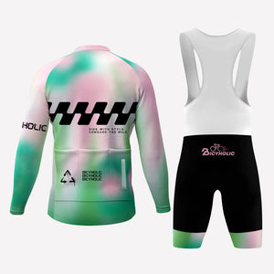 Men’s Dreamy Gradient Custom Cycling Kit