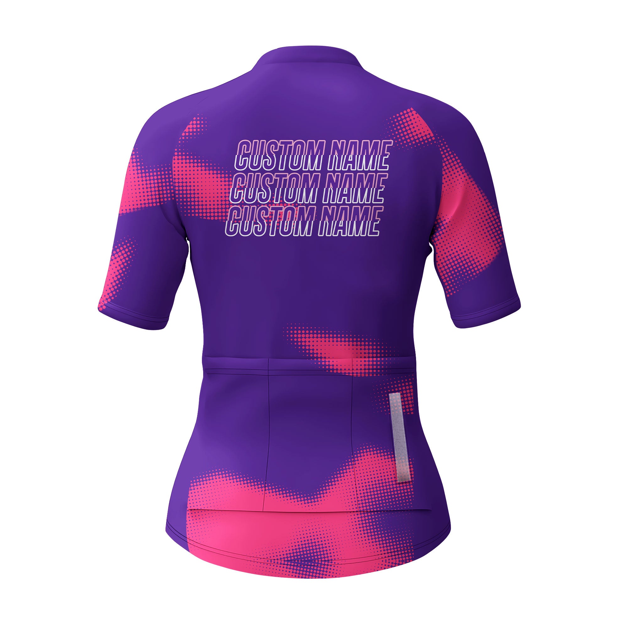 Women's Futuristic Bicyholic Style Custom Cycling Jersey V4
