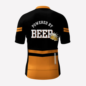 Men's Powered By Beer Cycling Jersey