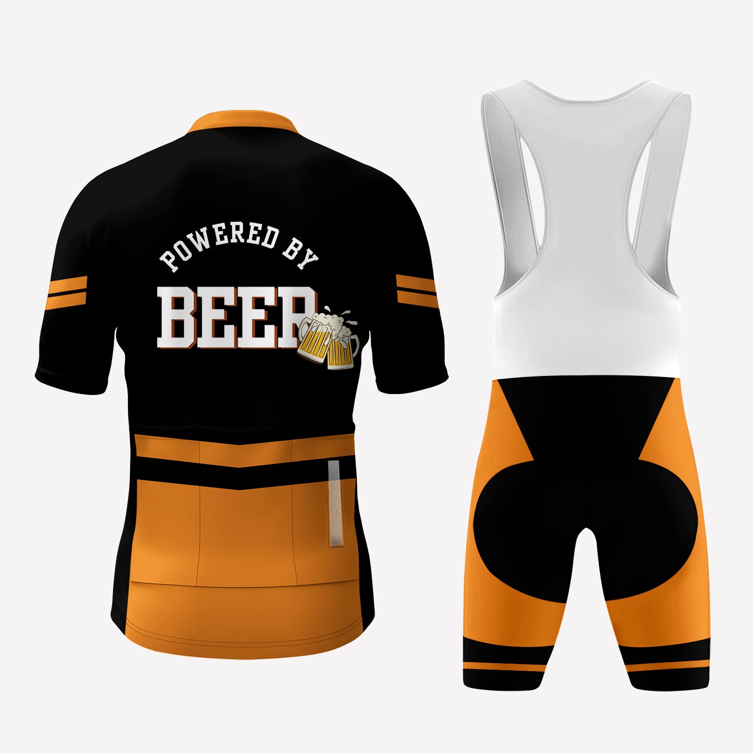 Men's Powered By Beer Cycling Kit