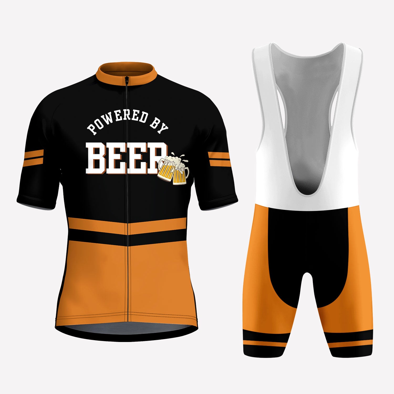 Men's Powered By Beer Cycling Kit