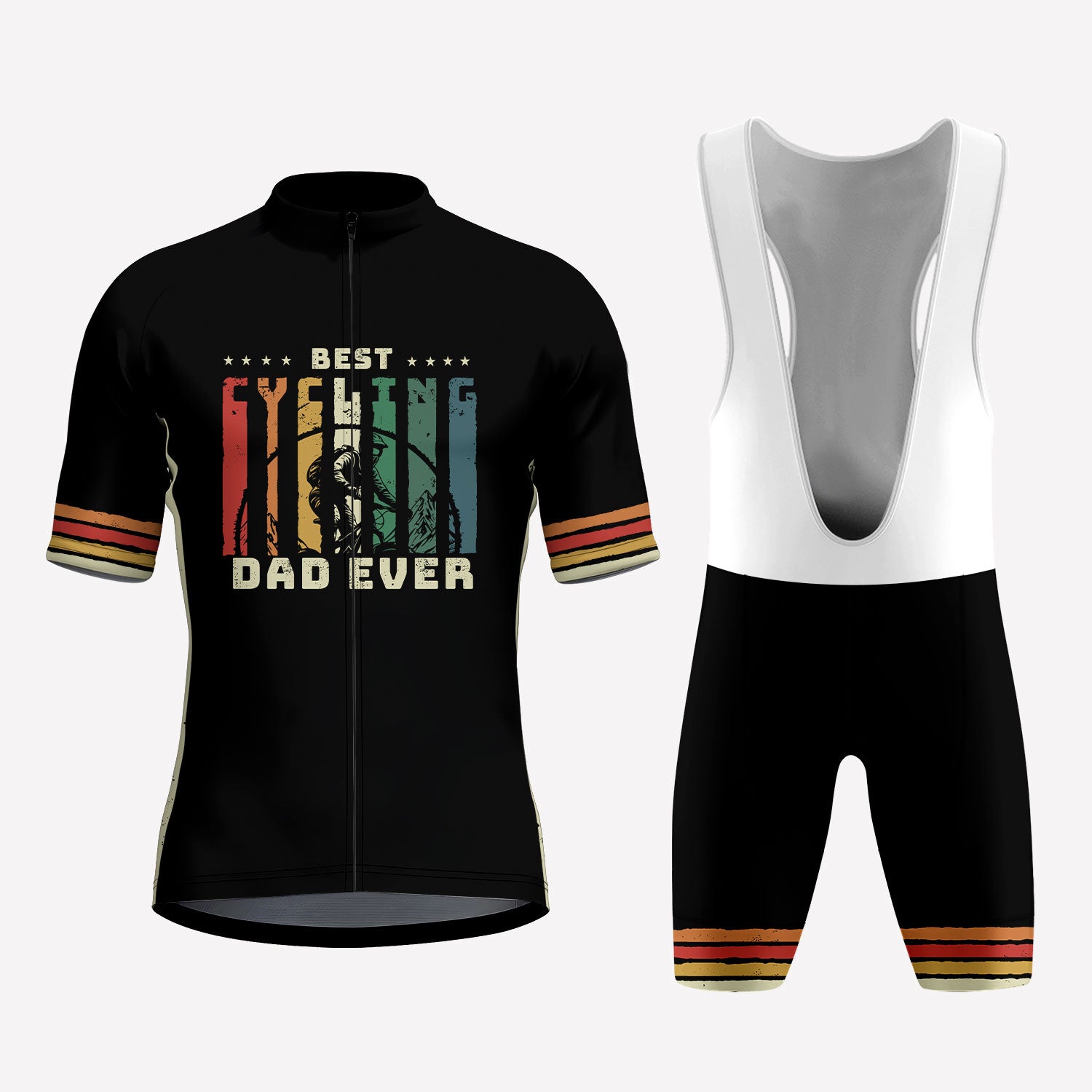 Men's Best Cycling Dad Ever Cycling Kit