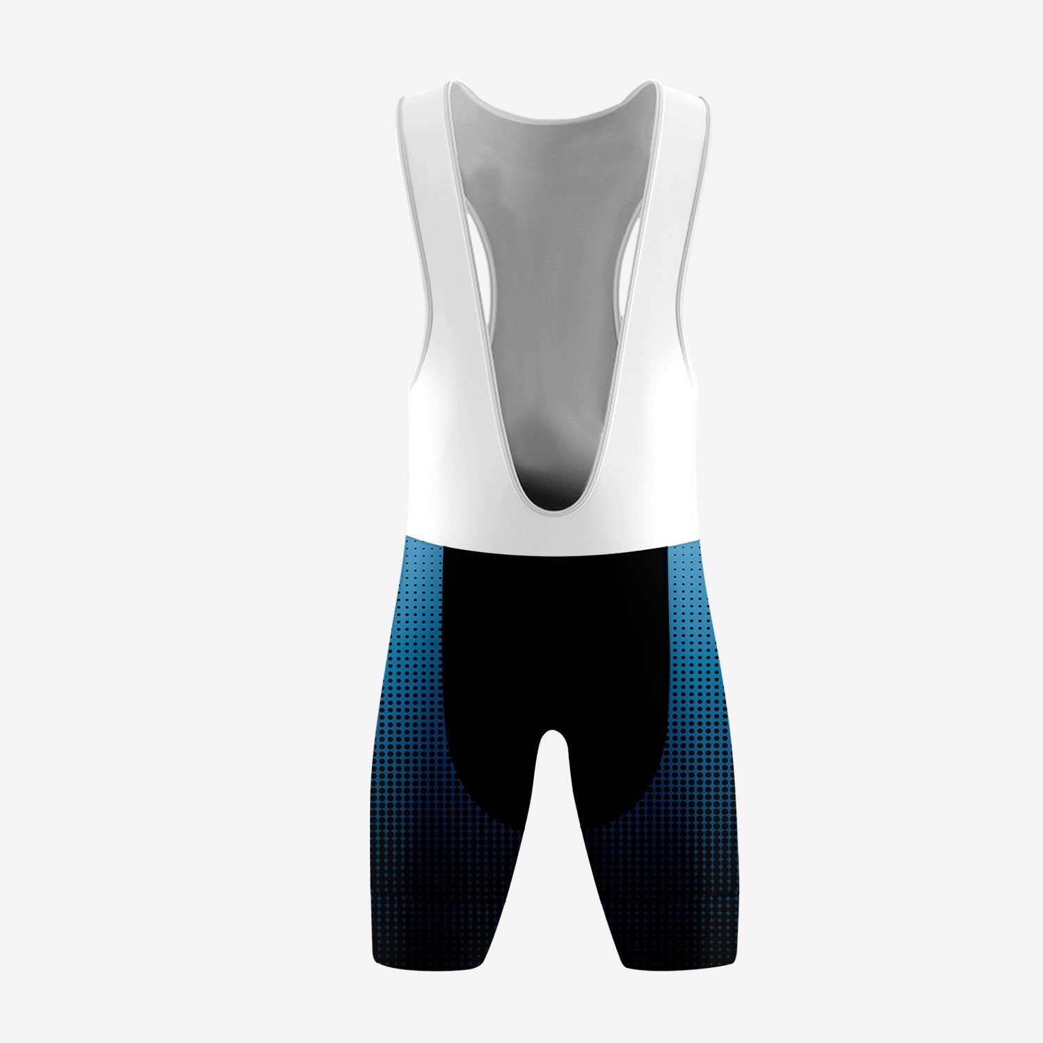 Men's Blue Gradient Cycling Bib
