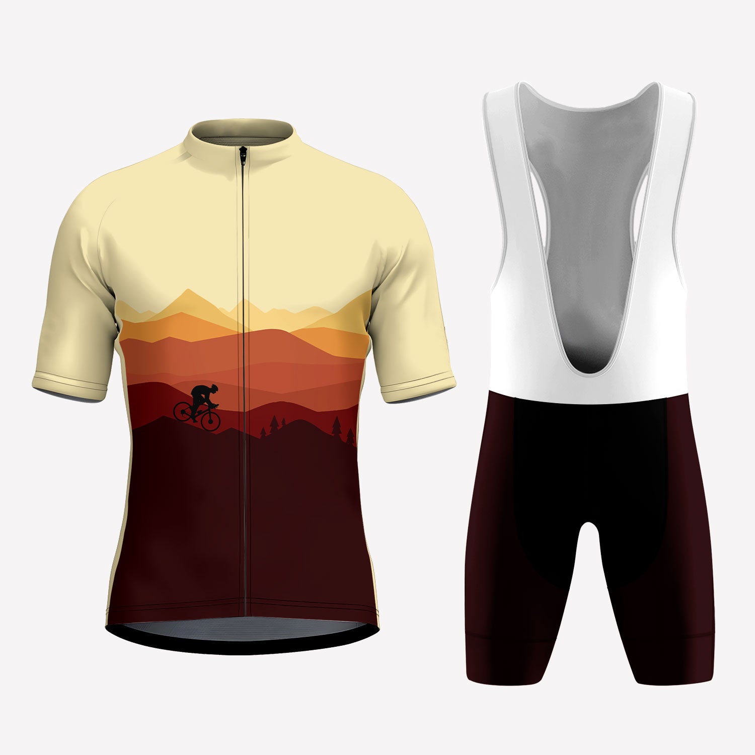 Men's Sunset Cyclist Cycling Kit