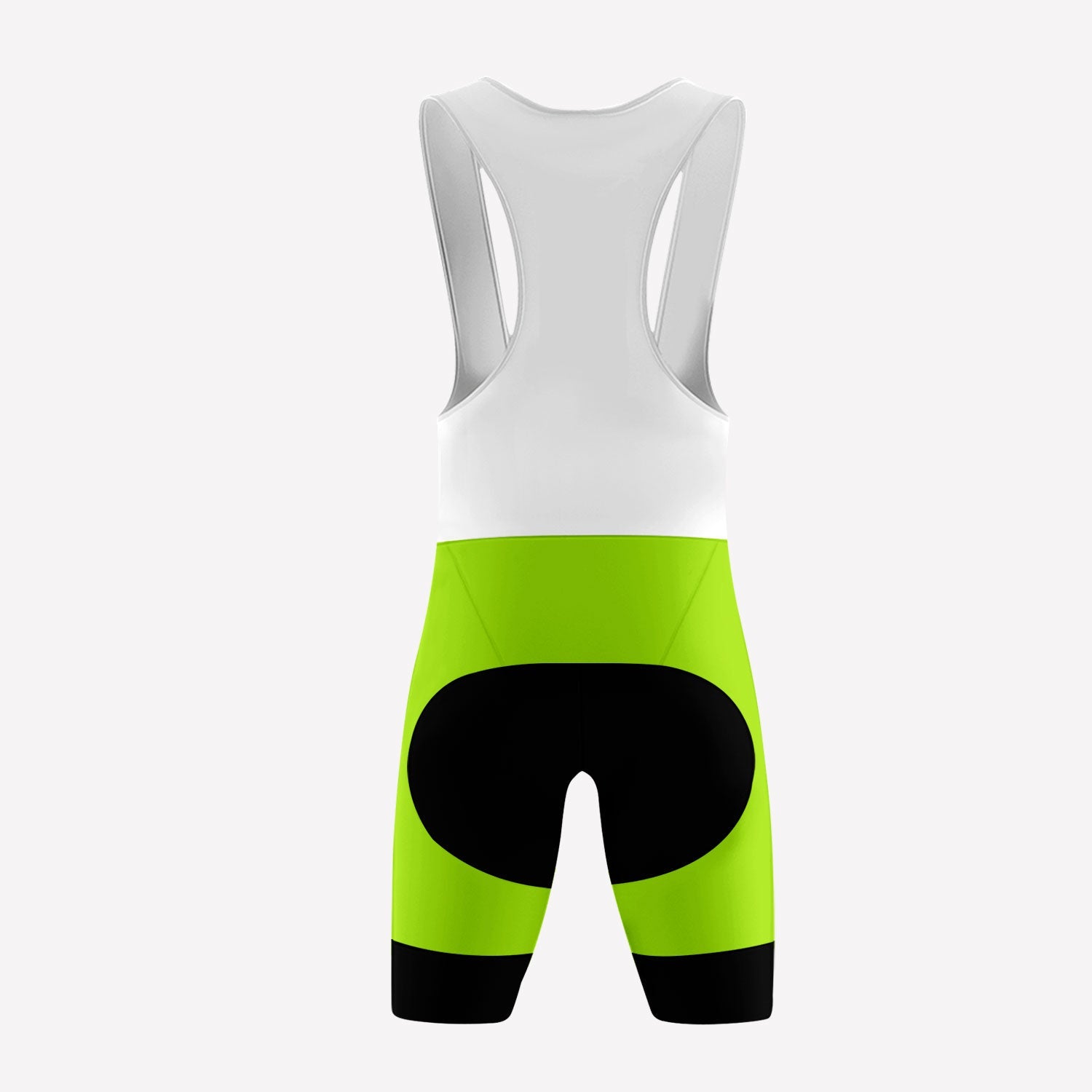 Men's Neon Green Custom Cycling Bib
