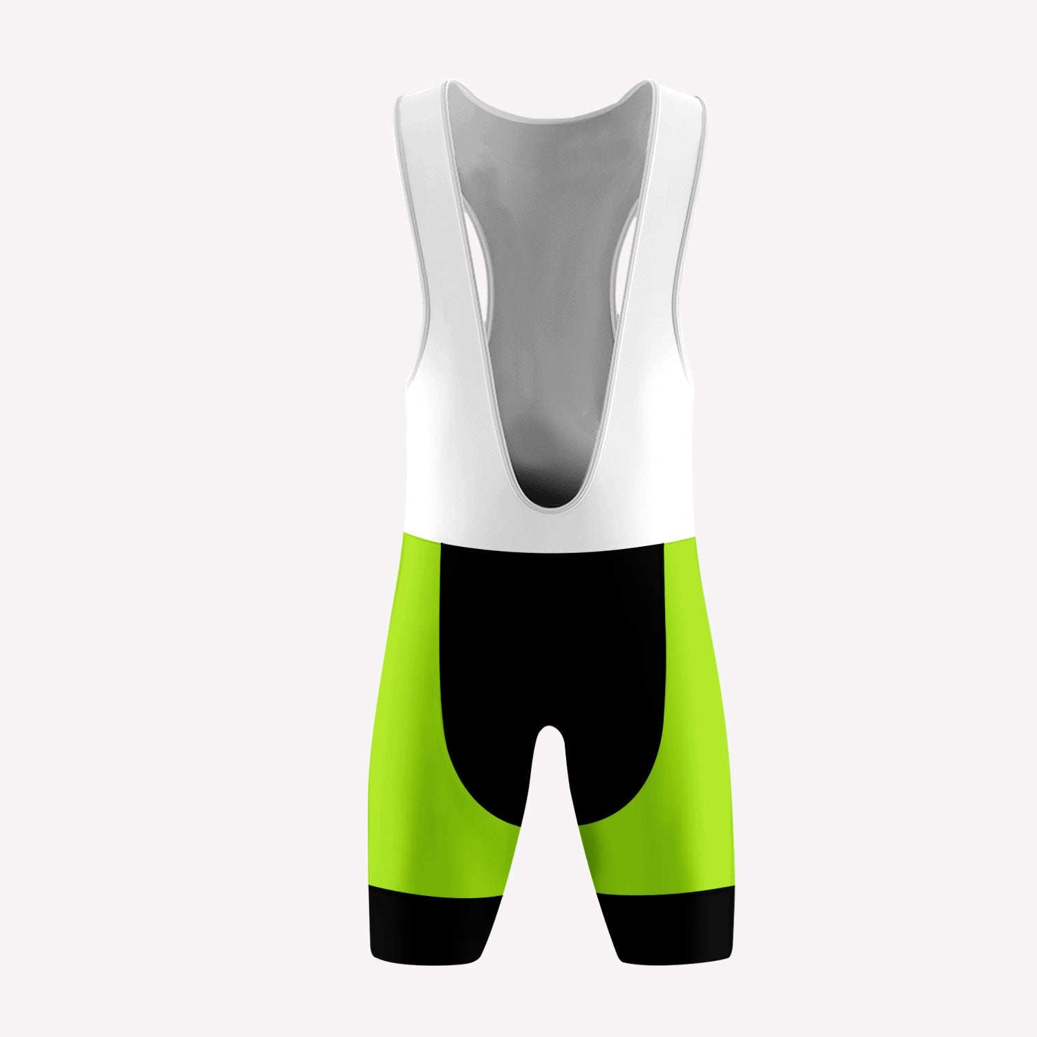 Men's Neon Green Custom Cycling Bib