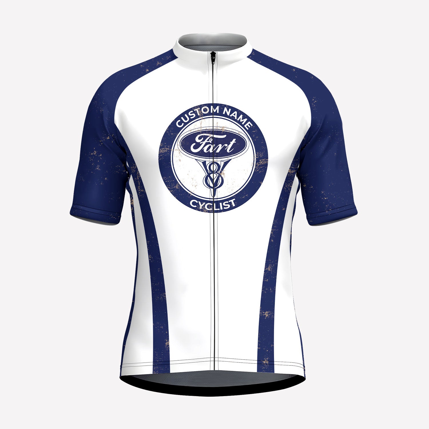 Men's Retro Fart Parody Custom Cycling Jersey