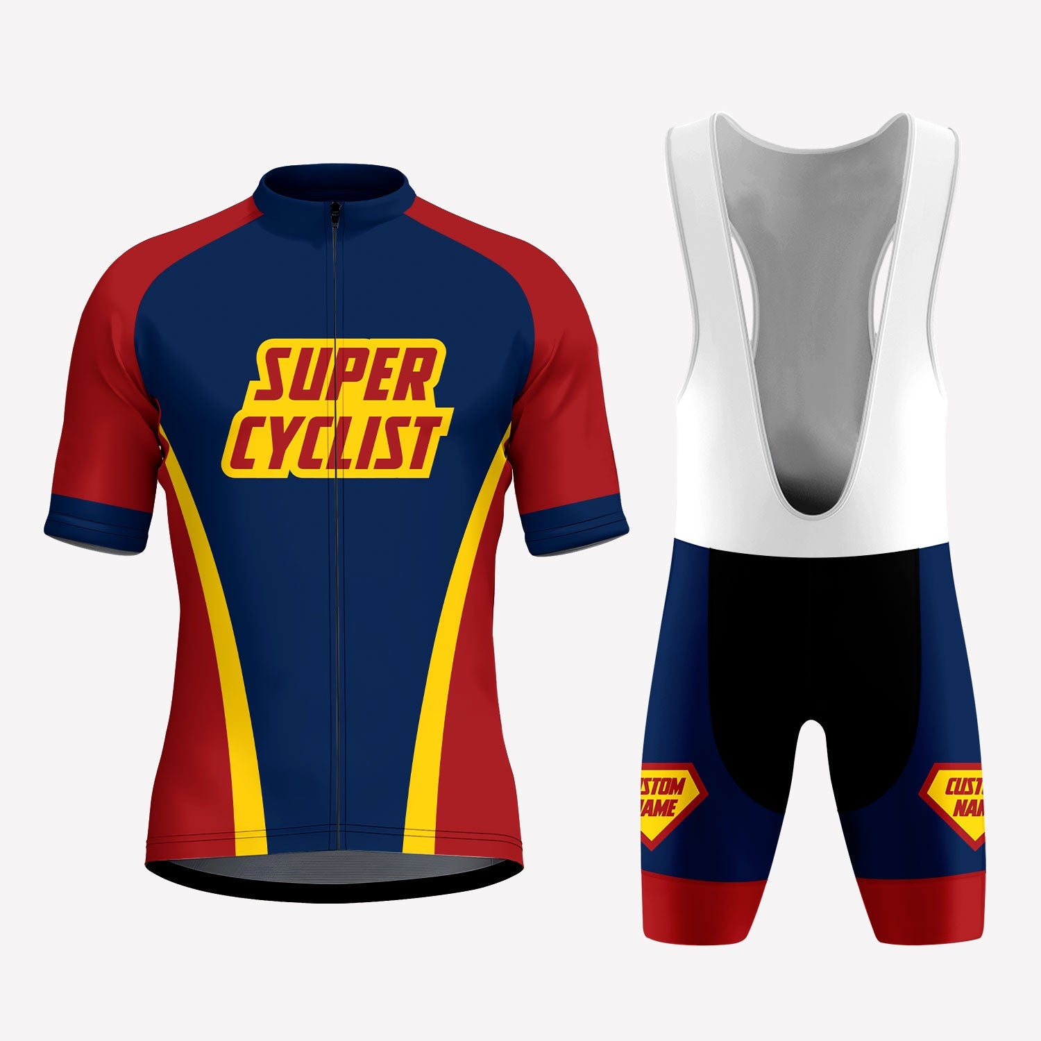 Men's Super Cyclist Custom Cycling Kit