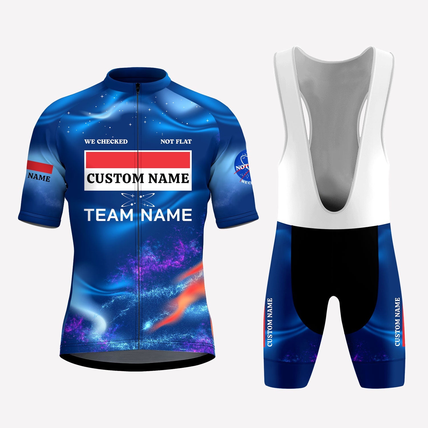 Men's Not Flat Custom Cycling Kit