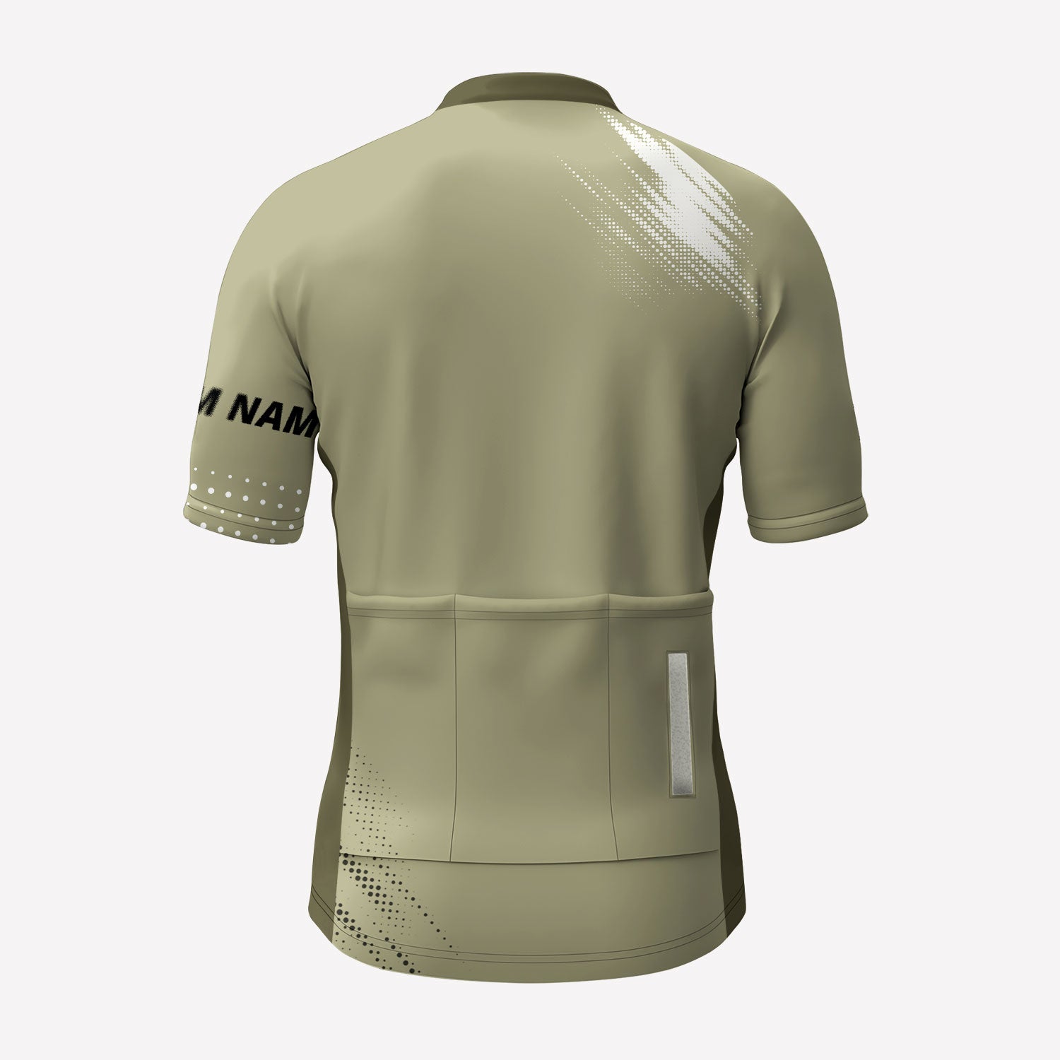 Men's Green Olive Custom Cycling Jersey