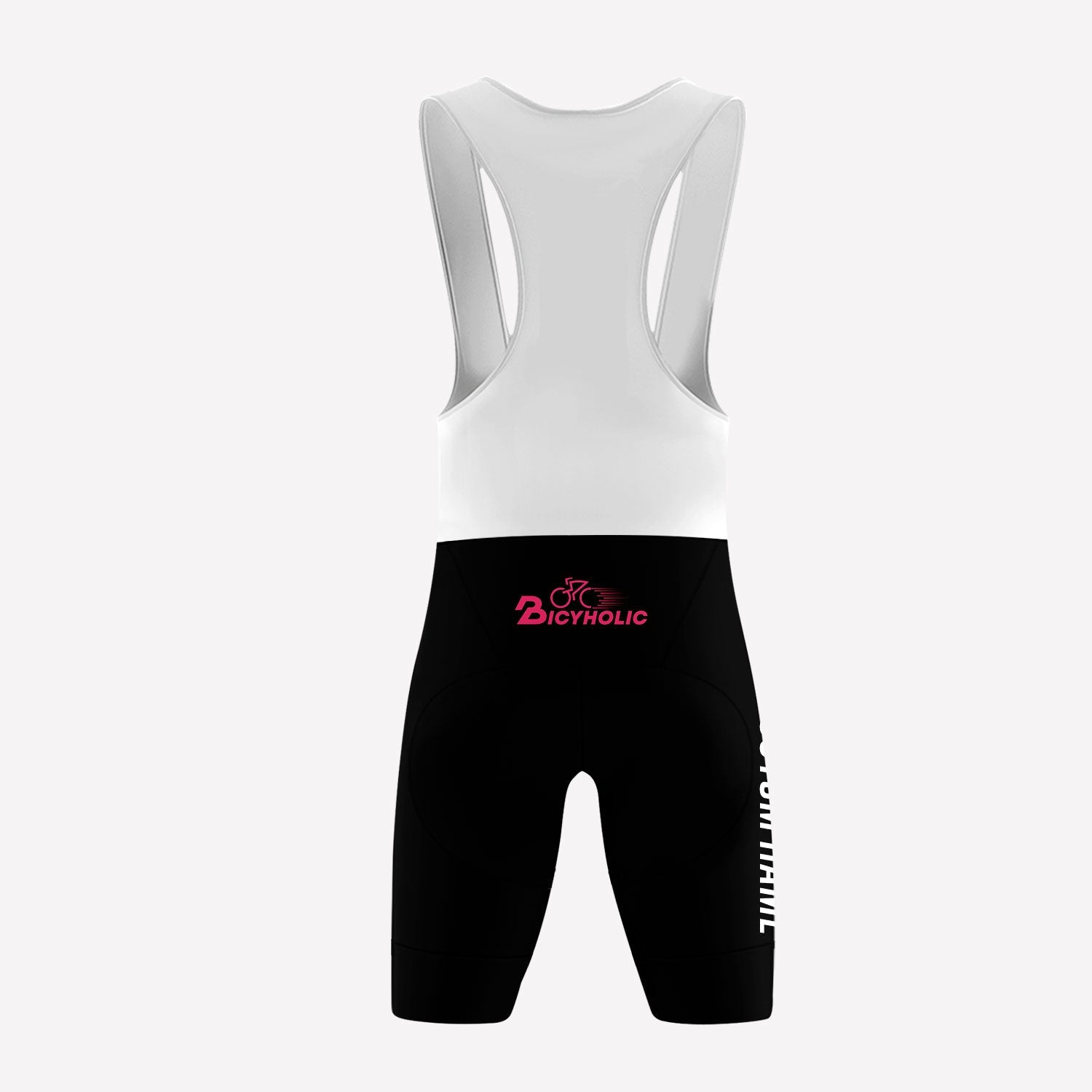 Men's Futuristic Bicyholic Style Custom Cycling Bib V4