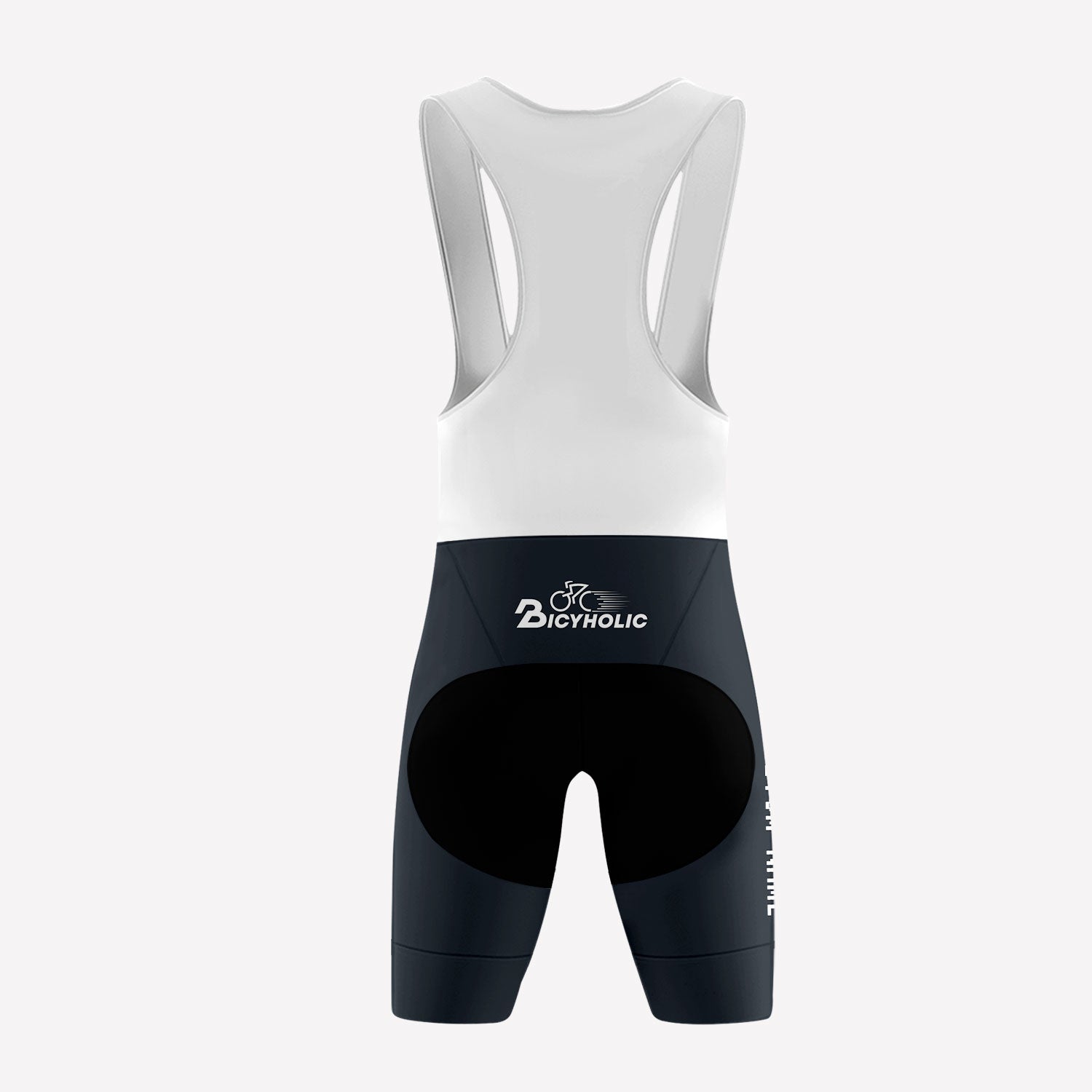 Men's Futuristic Bicyholic Style Custom Cycling Bib V1