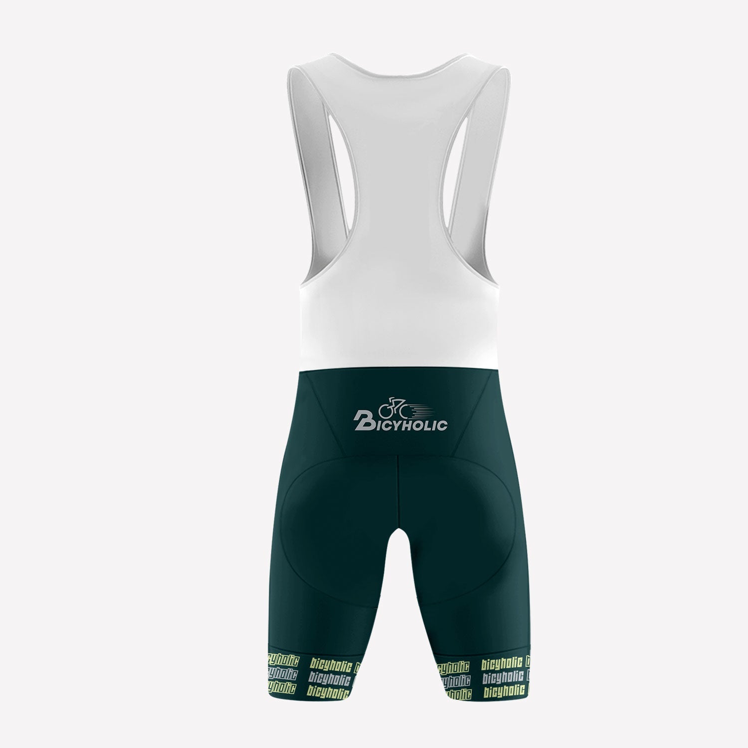 Men's Green You Win Custom Cycling Bib