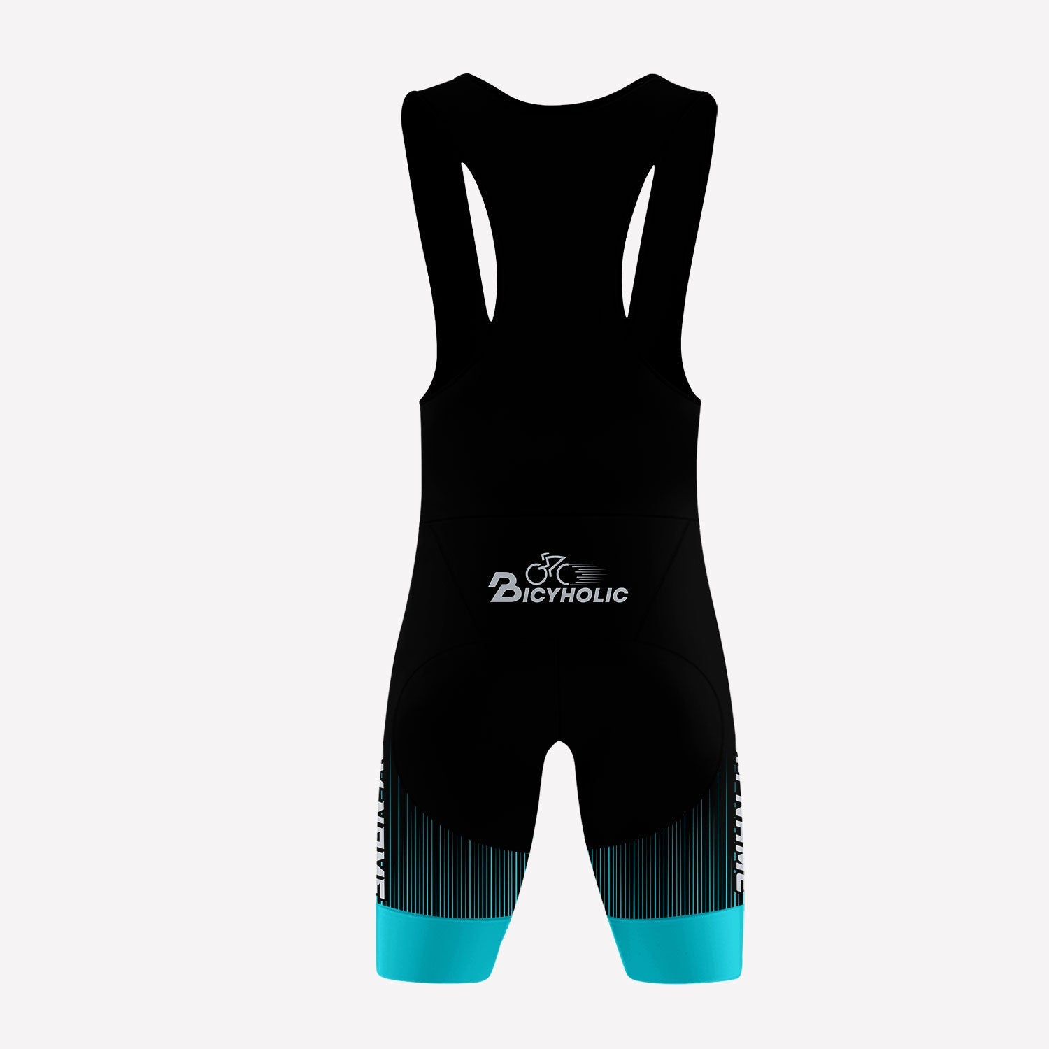 Men's Neon Gradient Custom Cycling Bib