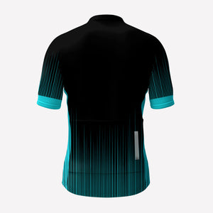Men's Neon Gradient Custom Cycling Jersey