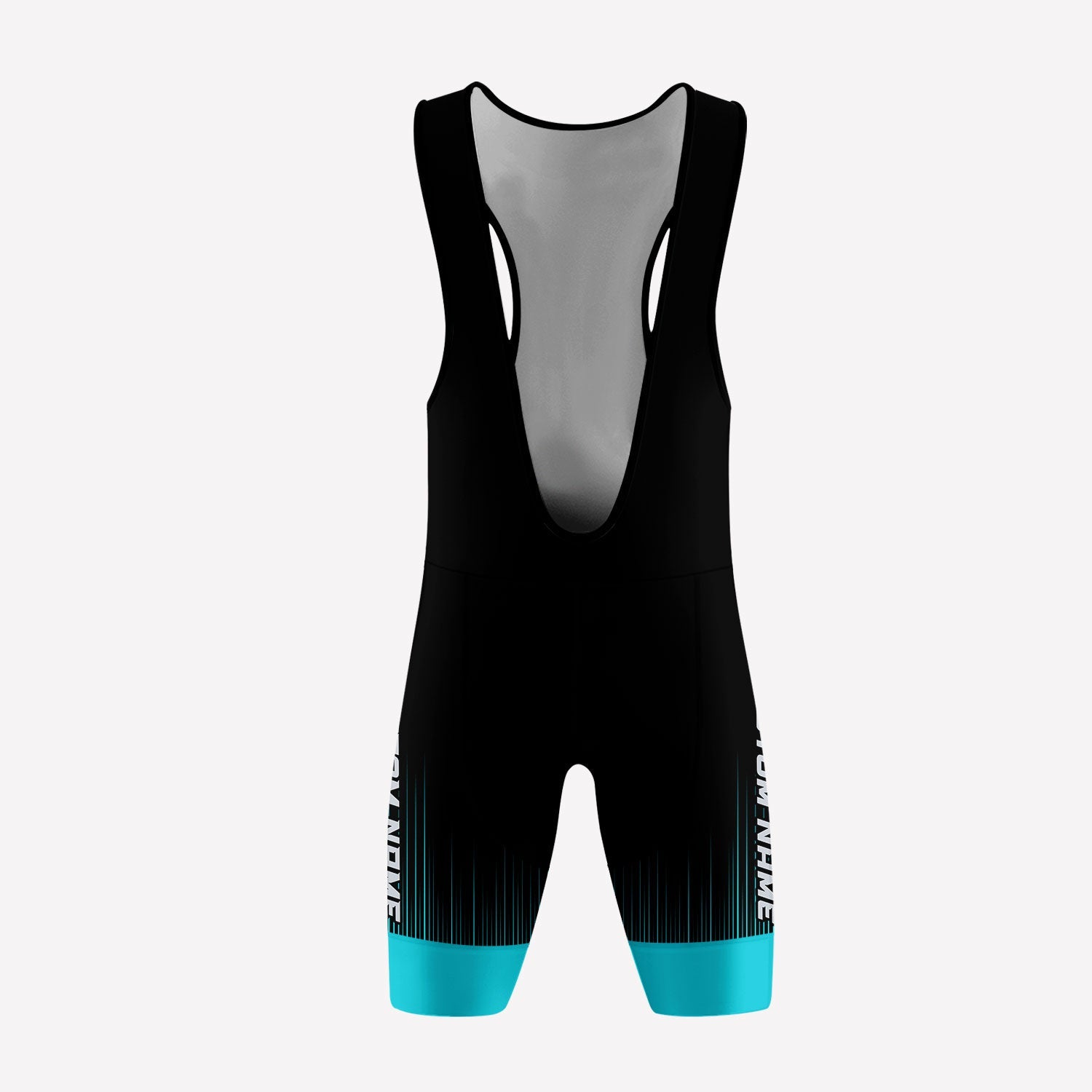 Men's Neon Gradient Custom Cycling Bib
