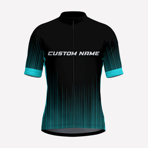 Men's Neon Gradient Custom Cycling Jersey