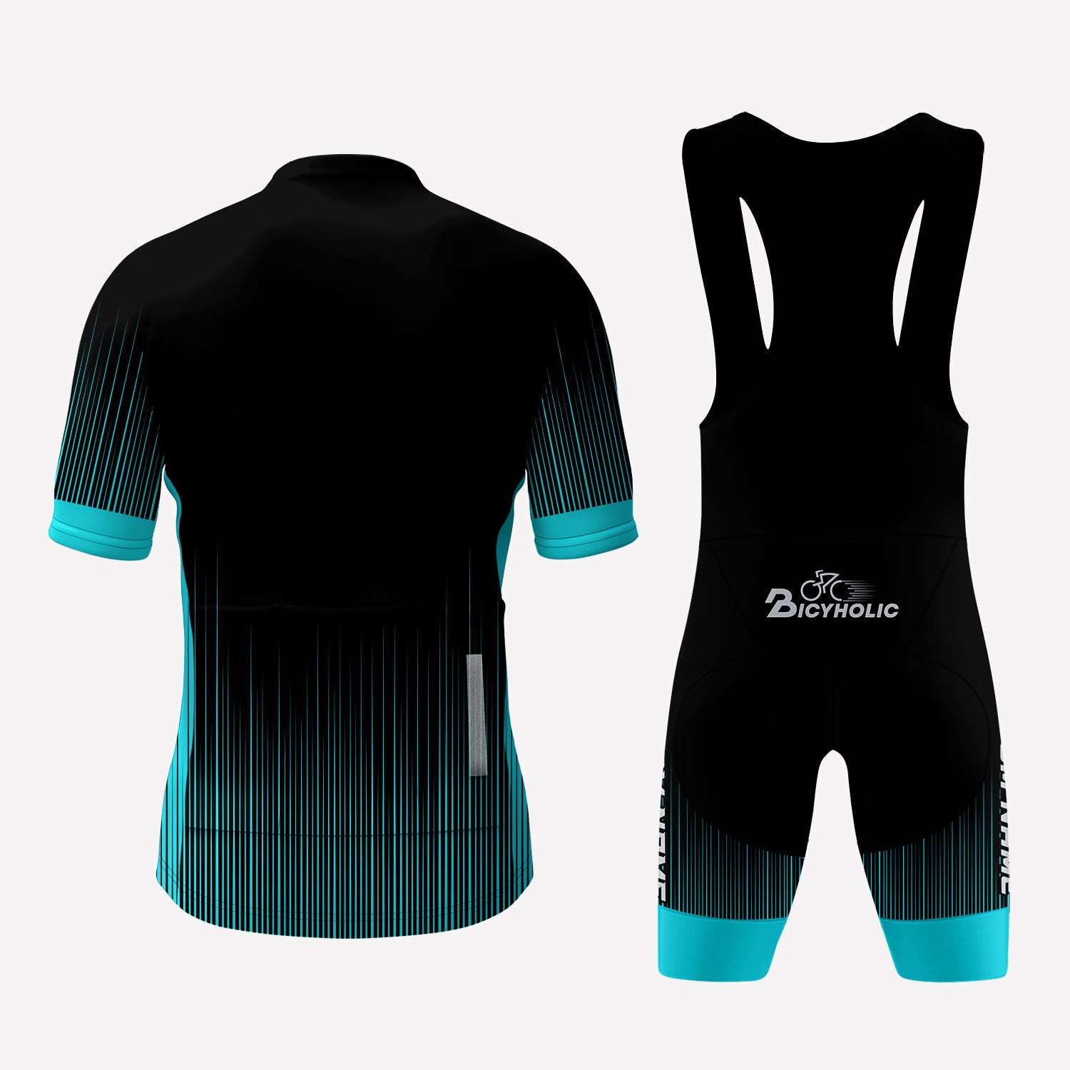 Men's Neon Gradient Custom Cycling Kit