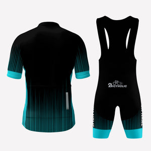 Men's Neon Gradient Custom Cycling Kit