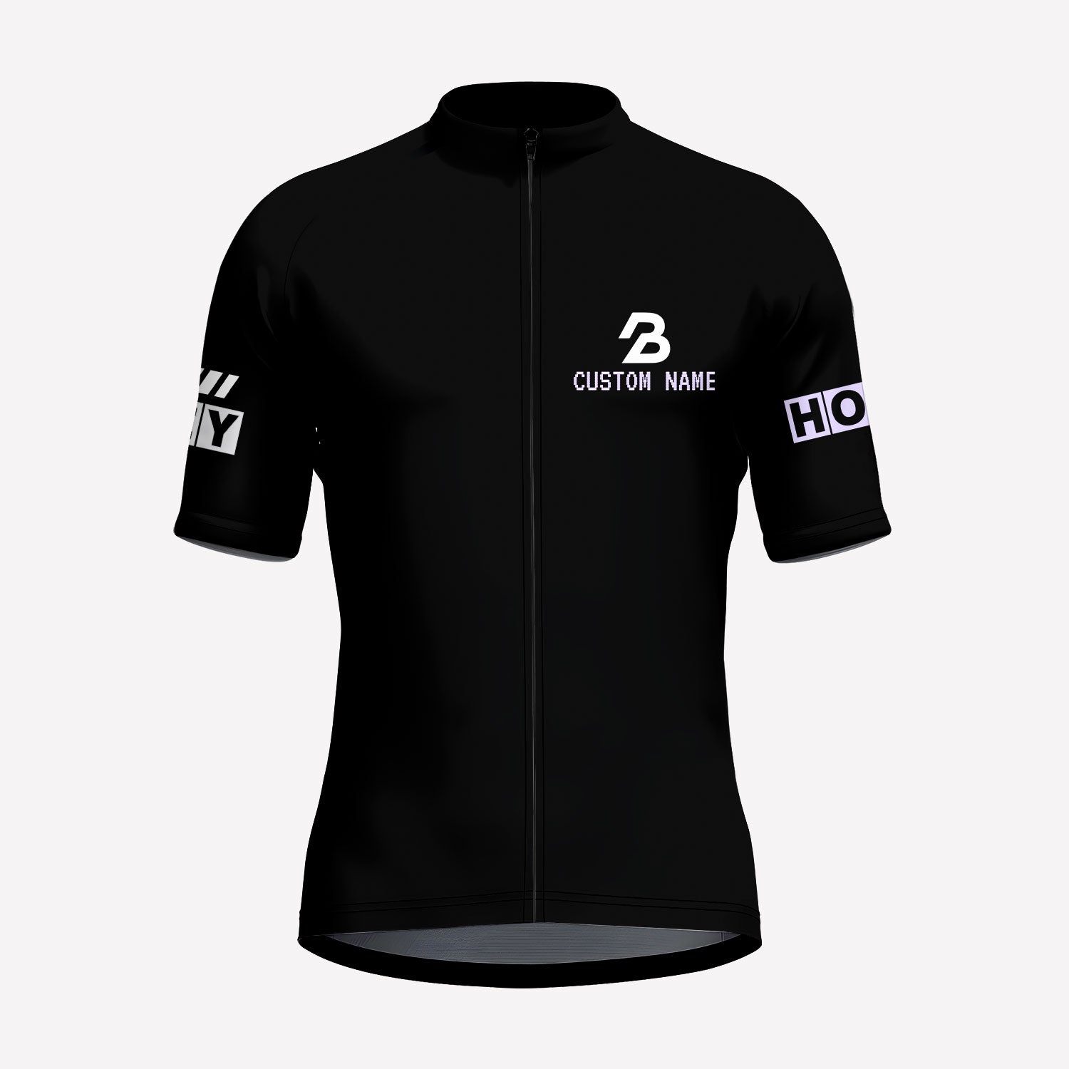 Men's Futuristic Bicyholic Style Custom Cycling Jersey V3