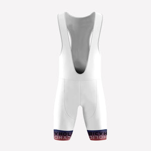 Men's Futuristic Bicyholic Style Custom Cycling Bib V3