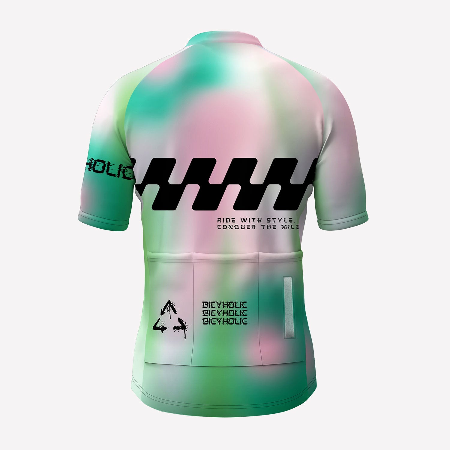 Men’s Dreamy Gradient Custom Cycling Jersey