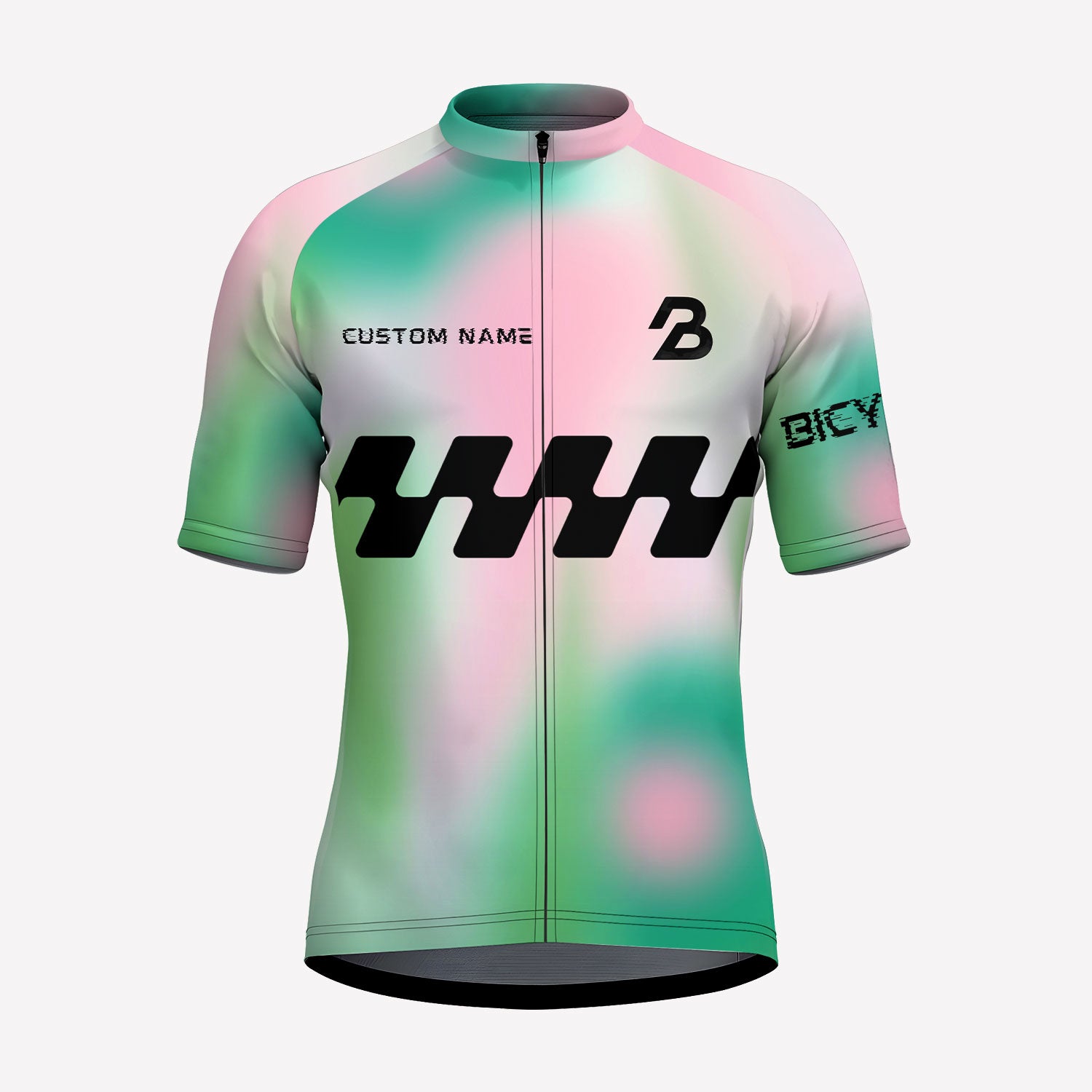 Men’s Dreamy Gradient Custom Cycling Jersey