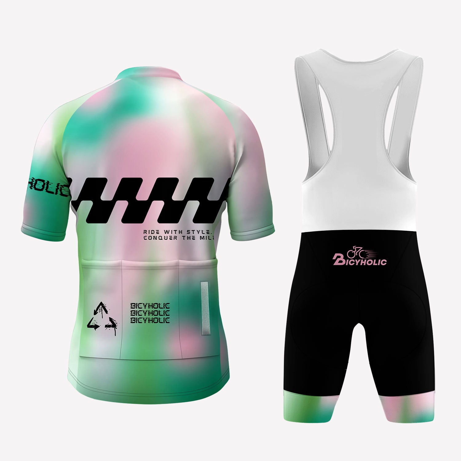 Men’s Dreamy Gradient Custom Cycling Kit