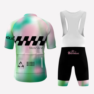 Men’s Dreamy Gradient Custom Cycling Kit