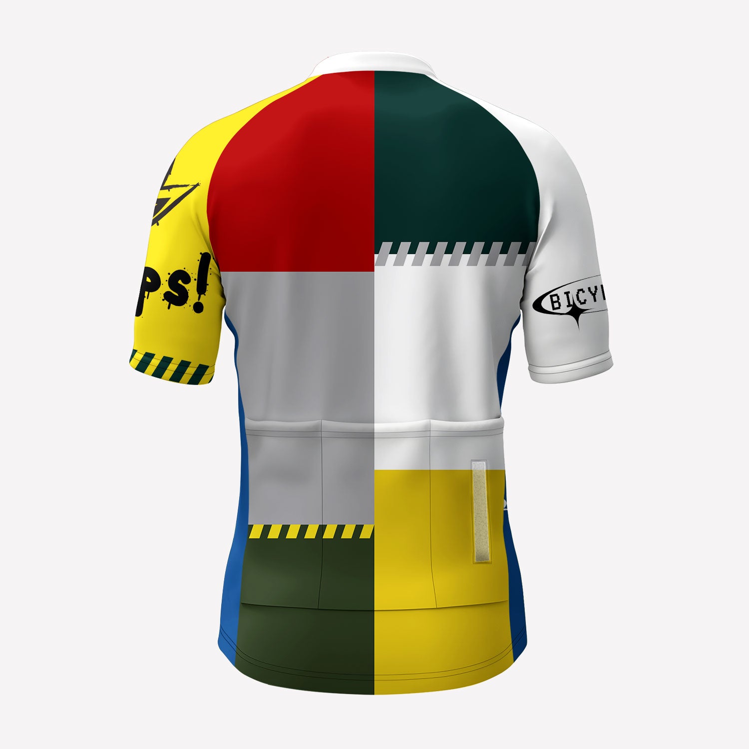 Men’s Retro Bicyholic Custom Cycling Jersey