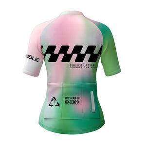 Women’s Dreamy Gradient Custom Cycling Jersey